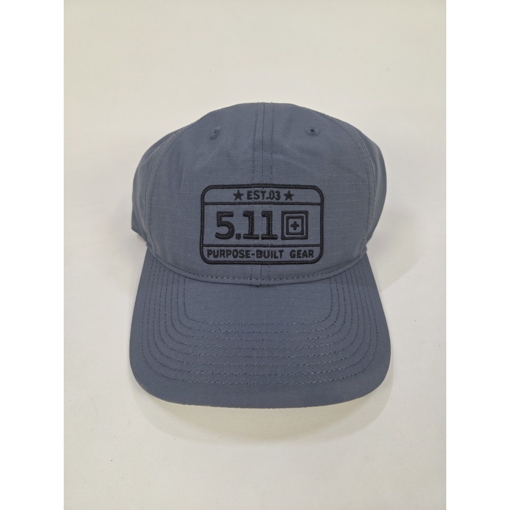 5.11 Tactical Hat Cap Snap Back One‎ Size Gray Mens Purpose-Built Outdoor